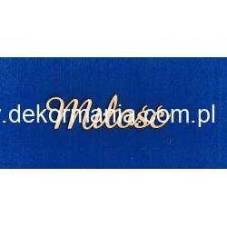 SKLEJKA #3mm Miłość 9,5x2,5cm  / cz;amaze